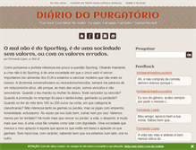 Tablet Screenshot of diariodopurgatorio.com